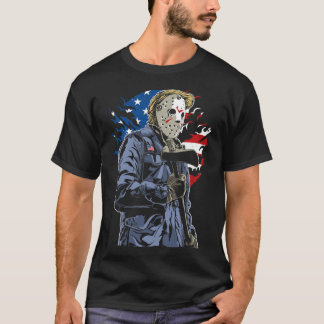 Camiseta El gracioso 4 de julio del horror americano
