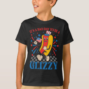 Camiseta El gracioso 4 de julio es un mal día para ser