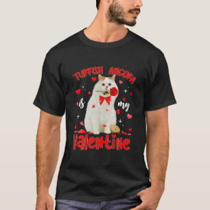 Camiseta El gracioso Angora Turca Es Mi Gato De San Valentí