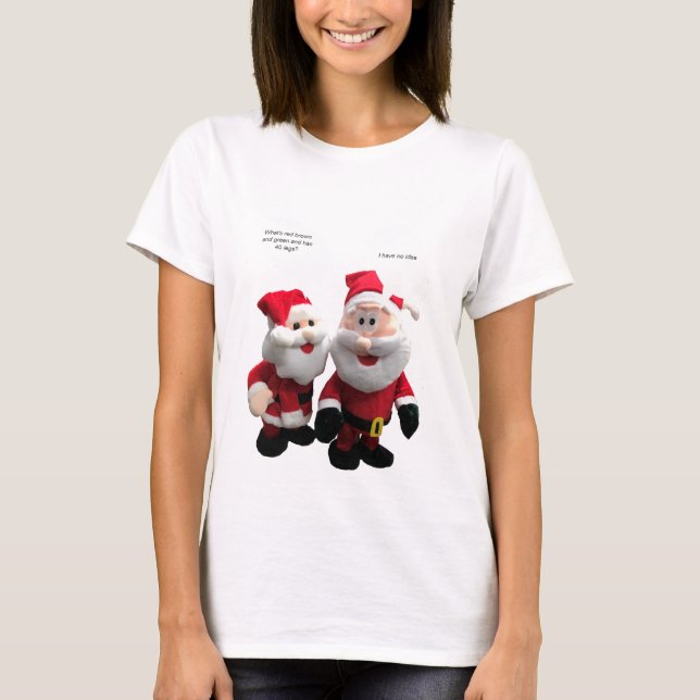 Camiseta El gracioso Chiste de Santa Claus (Anverso)