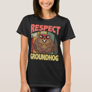 Camiseta El gracioso Día del Groundhog
