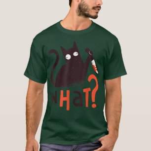 Camiseta El gracioso gato del gato asesino cómico cuñada lo