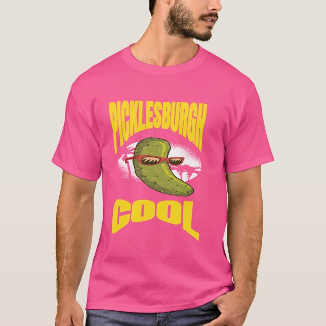 Camiseta El gracioso humor de Pittsburgh Picklesburgh Guay  (Anverso)