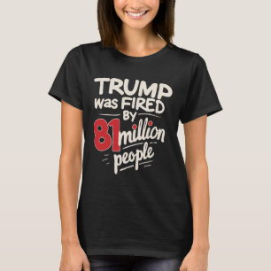 Camiseta El gracioso humor sarcástico que Trump lanzó 81 mi