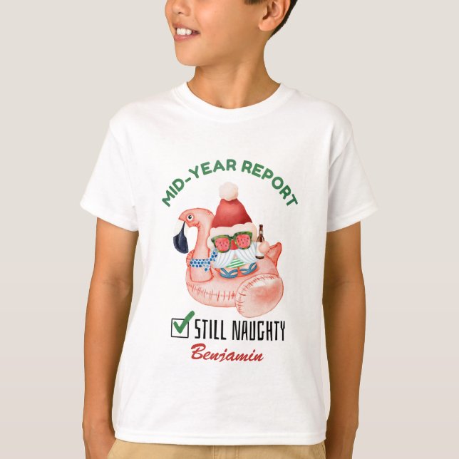 Camiseta El gracioso informe de mediados de año sigue siend (Anverso)