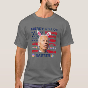 Camiseta El Gracioso Joe Biden Dazed Merry 4 De Pascua