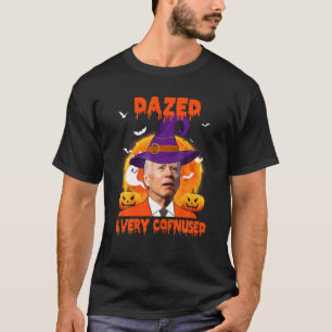 Camiseta El Gracioso Joe Biden Deslumbrado Y Muy Confundido
