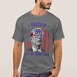 Camiseta El Gracioso Joe Biden Deslumbrado Y Muy Confundido