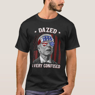 Camiseta El Gracioso Joe Biden Deslumbrado Y Muy Confundido