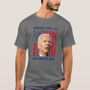 Camiseta El gracioso Joe Biden deslumbró el 4° Día del Padr