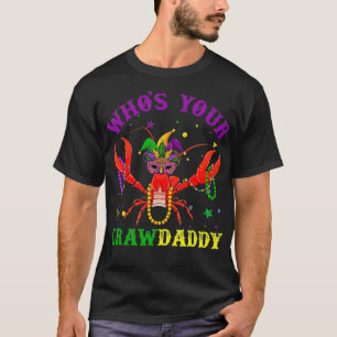 Camiseta El gracioso Mardi Gras que es tu papi y nuevo cang