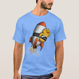 Camiseta El gracioso pato de la violencia de alta velocidad