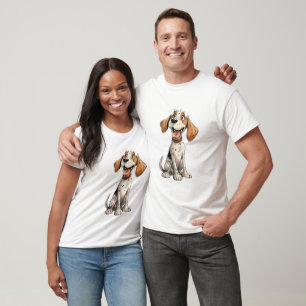 Camiseta El gracioso Personalizado Beagle T-Shirt