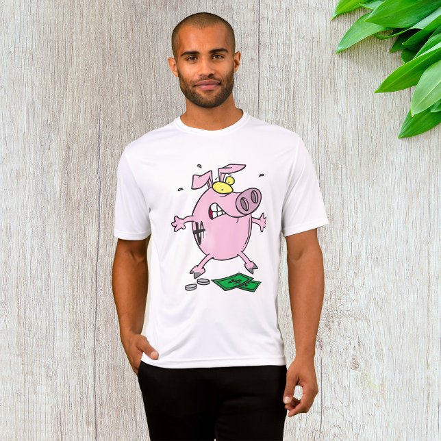 Camiseta El gracioso Personalizado Piggy Bank pierde dinero (Subido por el creador)