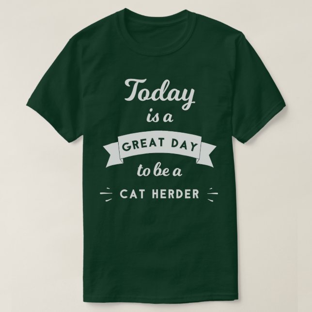 Camiseta El Gracioso Positivo Hoy Es Un Gran Día Para Ser U (Diseño del anverso)