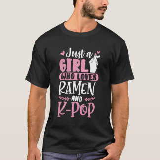 Camiseta El gracioso regalo de Ramen Lover sólo un Chica qu