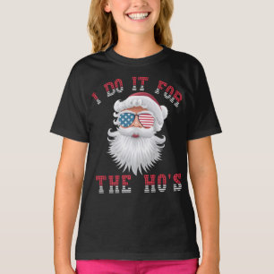 Camiseta El gracioso Santa Claus - Lo hago por la HO