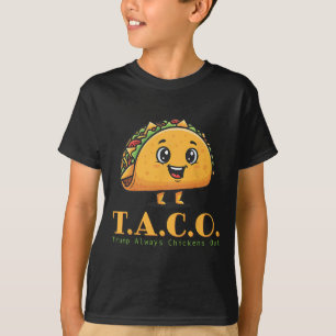 Camiseta El gracioso Taco Trump siempre se ríe, vamos a Tri