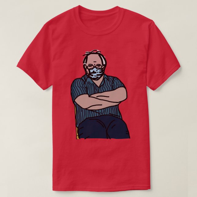 Camiseta El gracioso tío irlandés Sanders Memes No Mittens (Diseño del anverso)