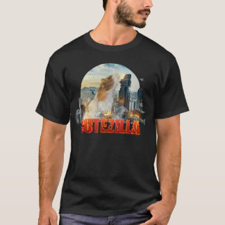 Camiseta El gracioso y lindo conejillo de indias es salvaje