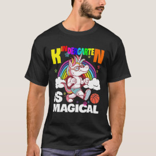 Camiseta El Grado De Kindergarten De Unicornio Es Mágico