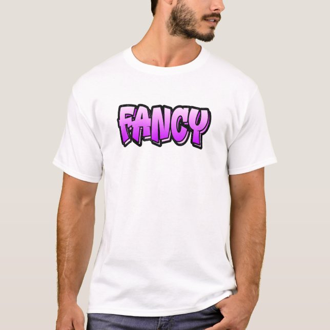 Camiseta El Graffiti Fancy Style que dice Fancy 1 (Anverso)