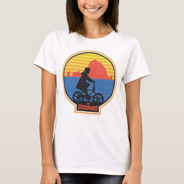 Camiseta El gráfico de ciclismo Goonies Retro Mikey (Anverso)