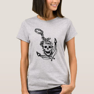 Camiseta El gráfico de la bandera y el cráneo de los Goon