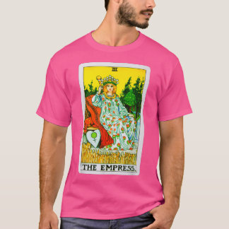 Camiseta El gráfico de la tarjeta Tarot de Empress
