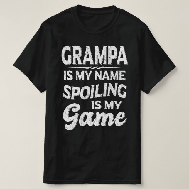 Camiseta El Grampa Es Mi Nombre El Fracaso Es Mi Juego Rega (Diseño del anverso)
