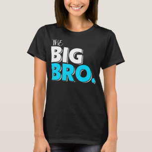 Camiseta El Gran Bebé Bro Se Designa Para El Embarazo