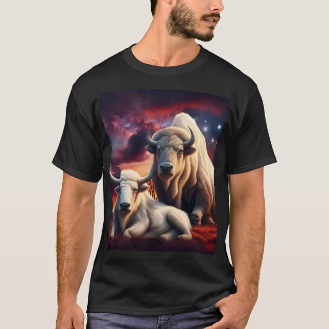Camiseta El gran búfalo blanco (Anverso)