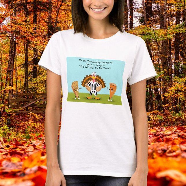 Camiseta El Gran Concurso de Acción de Gracias Calabaza y M (Subido por el creador)