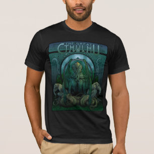 Camiseta El gran Cthulhu (nouveau del arte)