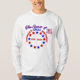 CAMISETA EL GRAN CUMPLEAÑOS DE LOS ESTADOS UNIDOS
