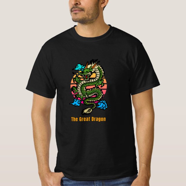 Camiseta El gran dragón (Anverso)