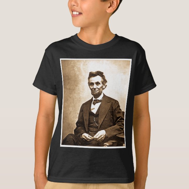 Camiseta El gran Emancipator Abe Lincoln (1865) (Anverso)