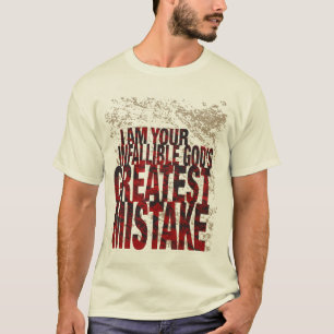 Camiseta El gran error de dios
