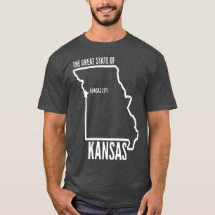 Camiseta El gran estado de Kansas 4