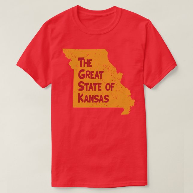 Camiseta El Gran Estado De Kansas City Chiefs 2 (Diseño del anverso)