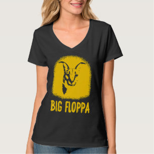 Camiseta El gran gato floppa Meme Cute Caracal angustiado d