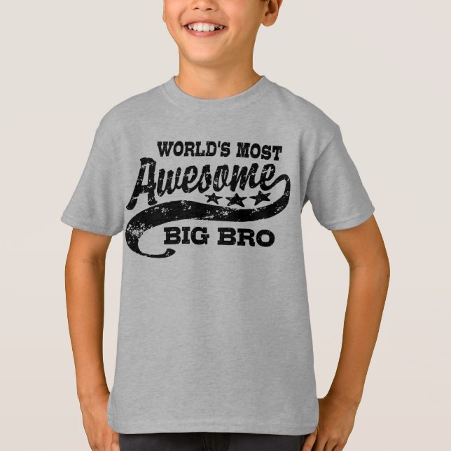Camiseta El Gran Hermano más asombroso del mundo (Anverso)