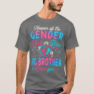 Camiseta El Gran Hermano Rosa O Azul Fundido Te Ama El Géne
