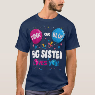 Camiseta El Gran Hermano Rosa o Azul te ama el género