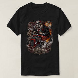 Camiseta El Gran Jefe Bulldog – Rey de la Carretera