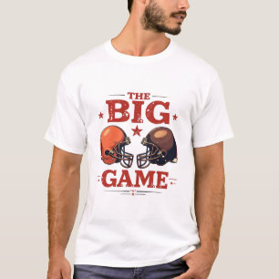Camiseta El Gran Juego – Rivalidad de Cascos de Fútbol Amer