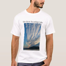 Camiseta El Gran Lago Sacandaga por la mañana
