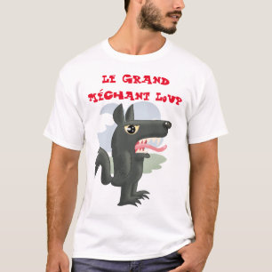 Camiseta El gran lobo malo