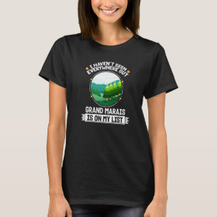Camiseta El Gran Marais Está En Mi Lista De Árboles Natural