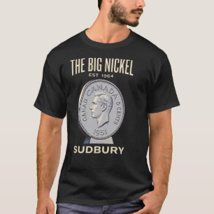 Camiseta El Gran Níquel Sudbury Canadá Viaje Antiguo